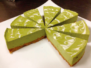 抹茶チーズケーキ
