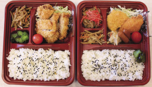 お弁当A・B　各$7.20