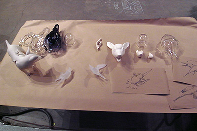 ▲ ホットショップで展示されていた作品