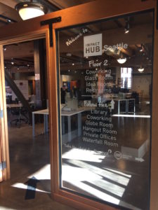 Impact Hub Co−working Space 玄関