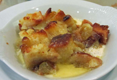 Amaretto Bread Puddings