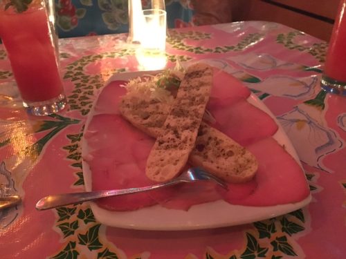 Tuna Carpaccio