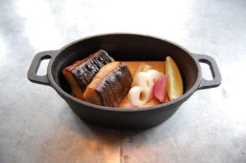 銀ダラのスモーク(Local Black Cod $32)