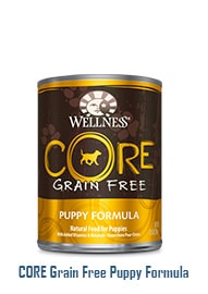 $2.99(12.5oz./354g) 缶詰タイプ。プロテインを豊富に含んでいるため、子犬の成長を促進させる。ターキー、チキン、野菜、果物をブレンド。