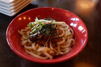 冷やしポキうどん