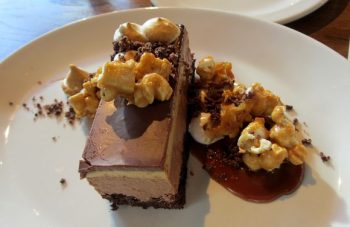 Chocolate Caramel Mousse Cake $11