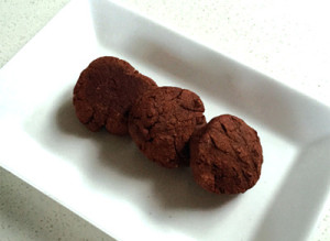 卵なしチョコレートクッキー