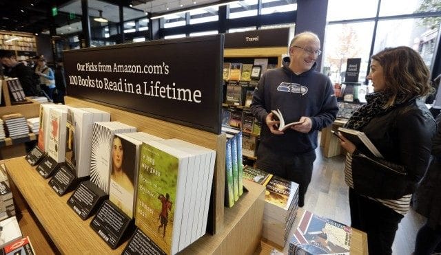 アマゾン　初の実店舗をシアトルに開店