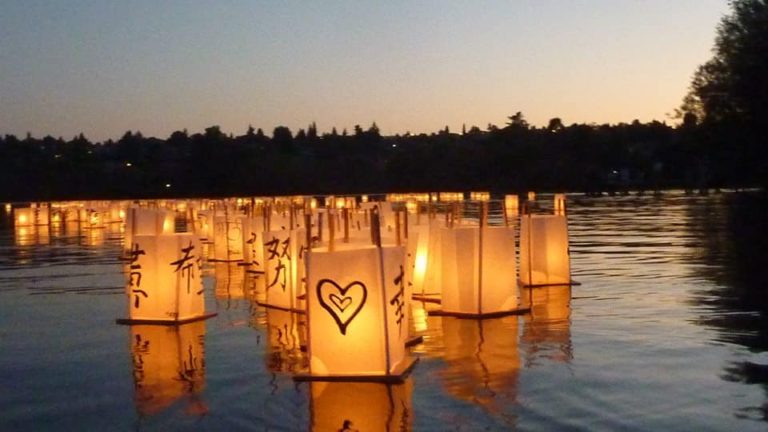 灯籠流しイベント From Hiroshima To Hope