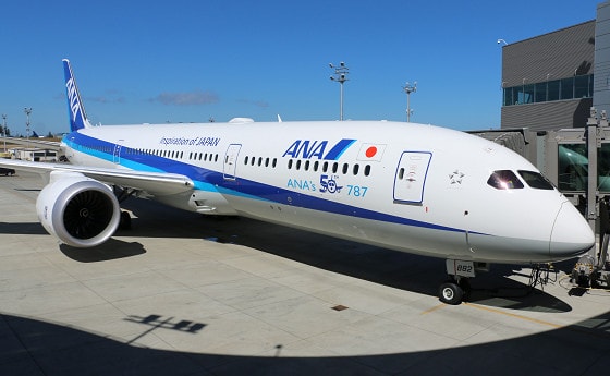〜ボーイング、全日本空輸 第50機B787 受領記念式典〜
