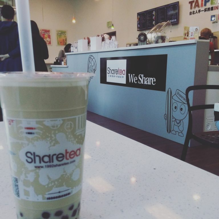 お気に入りのBubble tea store!