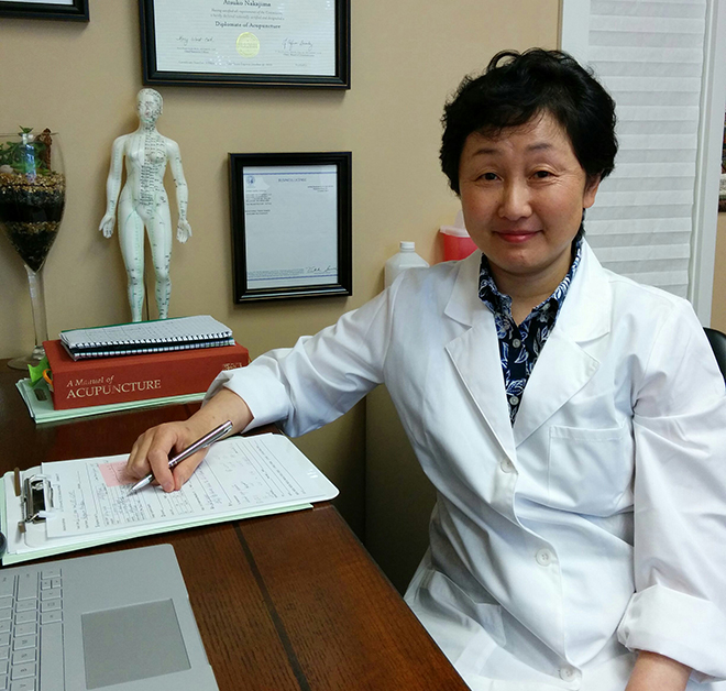 鍼灸師・東洋医学療法士　中島敦子さん
