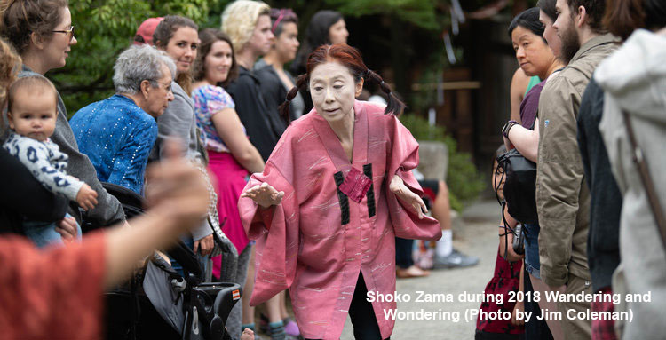 日本舞踊家、山崎香弥さんによる公演と講座