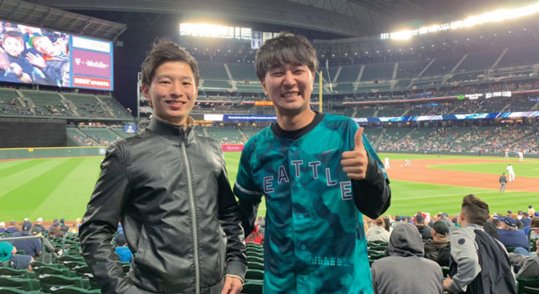 同郷のヒーローが活躍  「頑張れ、菊池！」