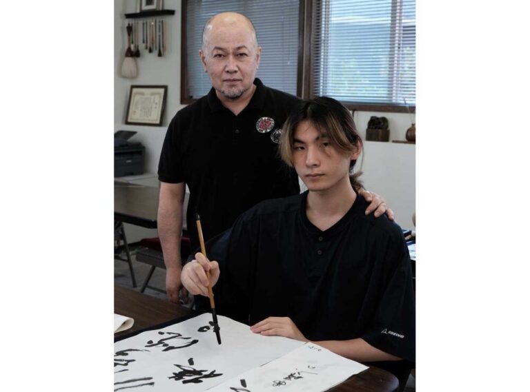 毎日書道展、明藤書道会から入賞者　鷹松昂暉さん
