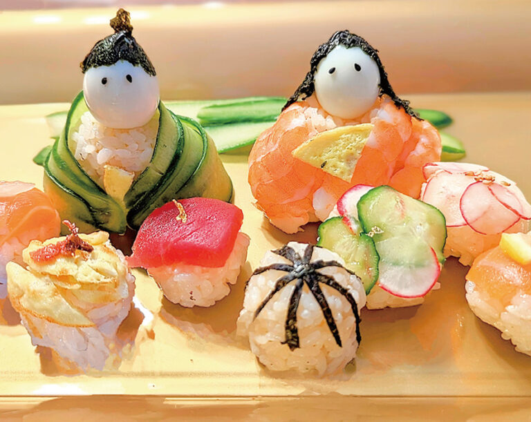 ひな祭りに♪　おひなさまの手毬寿司〜みんな大好き！お米ライフ