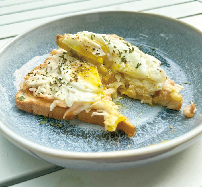 ツナマヨエッグトースト&秋ナスとツナ缶のポン酢おひたし〜シェフのおうちレシピ